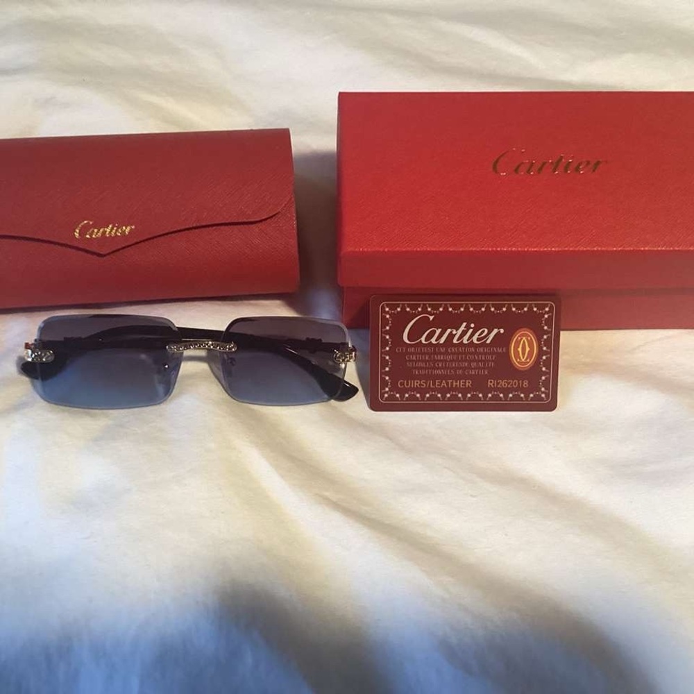 Cartier Black Sunglasses